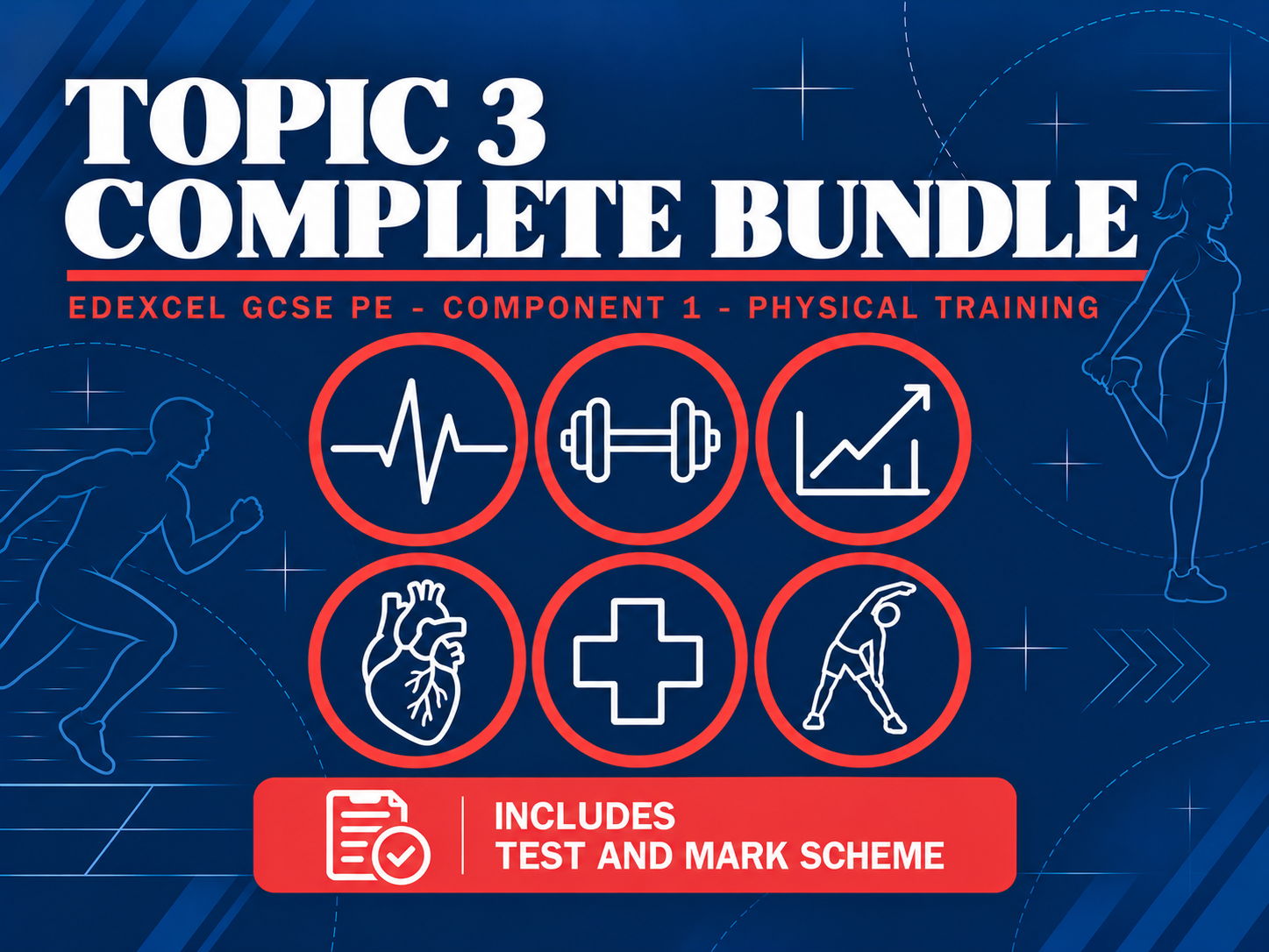 Edexcel GCSE PE Topic 3 Physical Training Complete Bundle