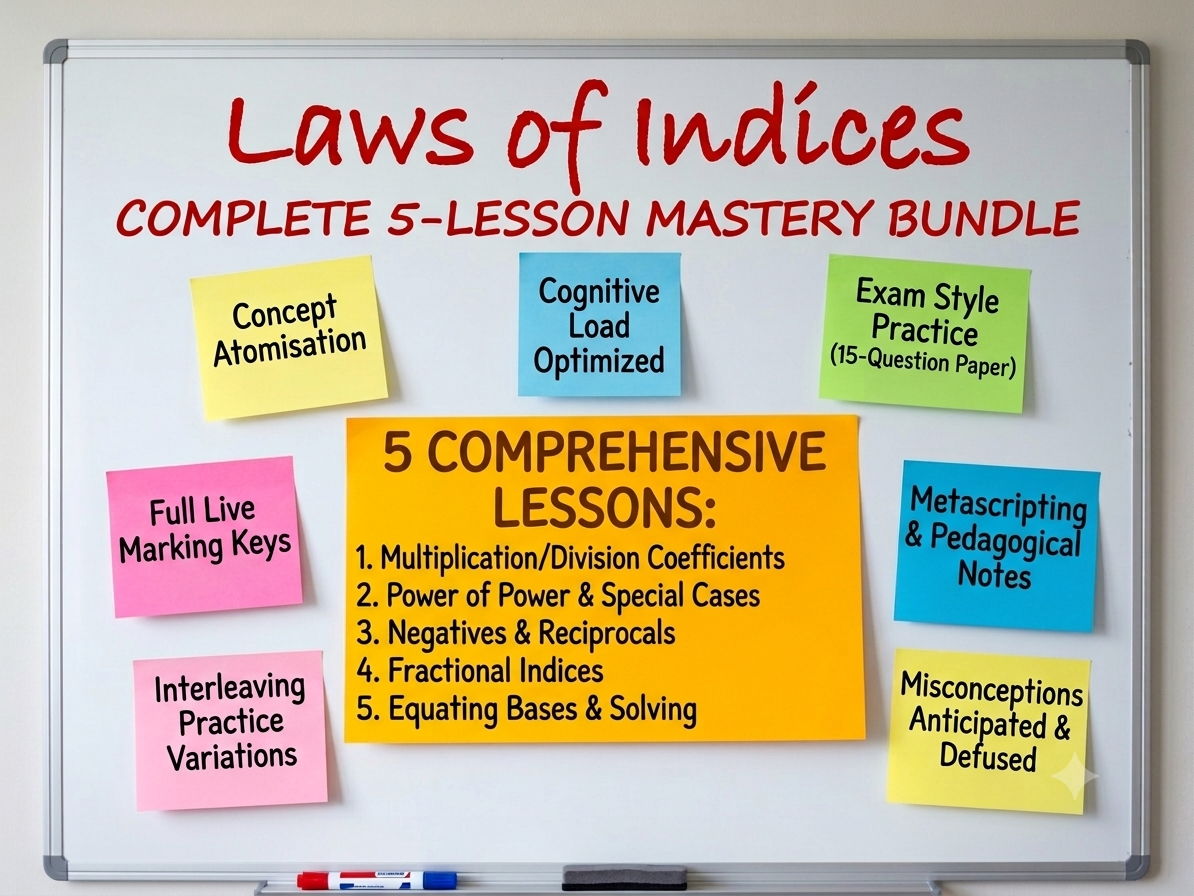 Laws of Indices