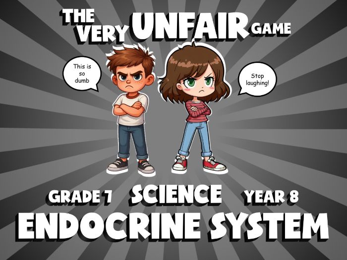 Endocrine System VERY UNFAIR GAME | No-Prep Year 8 Science Review Activity