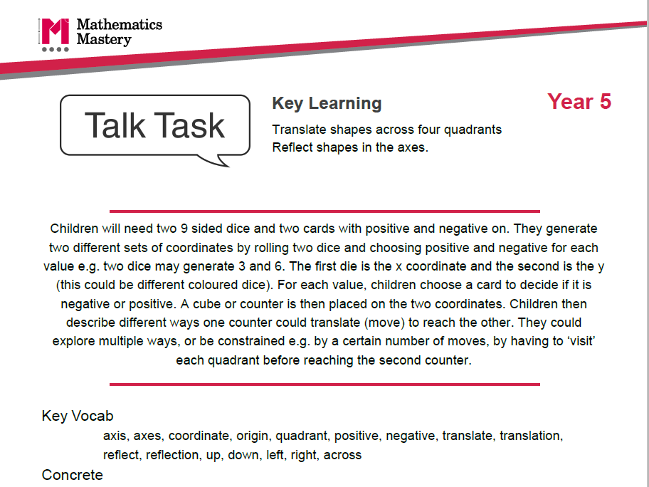 Reflection and transition