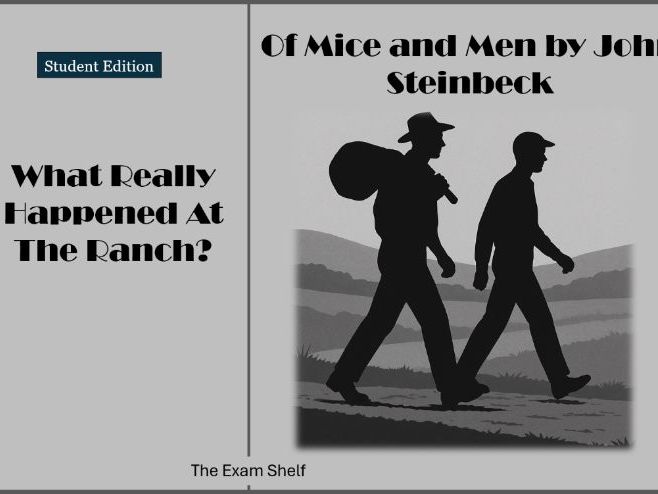 Of Mice and Men GCSE Study Guide – What Really Happened at the Ranch? (Student Edition)