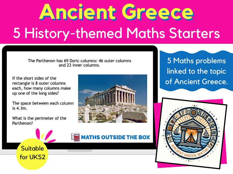 Ancient Greek Maths Starters for UKS2