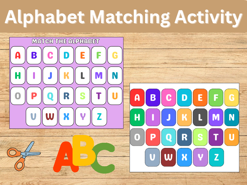 Alphabet Matching Activity