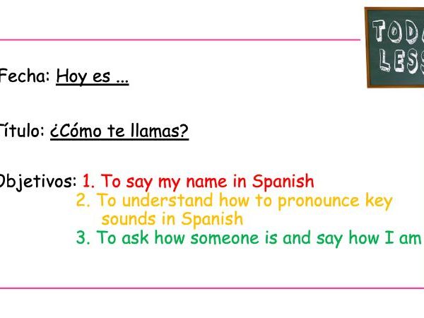 KS3 Spanish Viva 1 - Mi vida Full Unit (10 Lessons) - PPT Pack