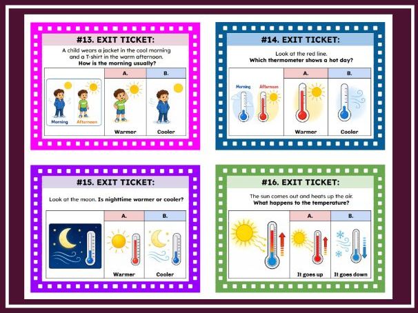 NGSS K-ESS2-1 Local Weather Conditions to Describe Patterns Over Time  | Kindergarten Science
