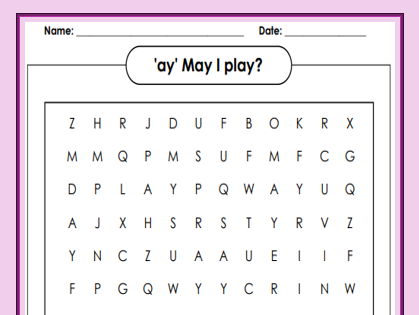RWI green words wordsearch pack (set 1-3) (total 82)