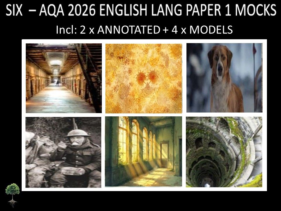 SIX - AQA PAPER 1 | 2026 FULL MOCKS | ANNOTATED | MODELS