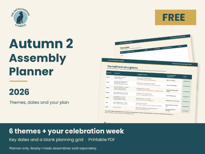 Autumn 2 Assembly Planner 2026: Free Week-by-Week Plan, November to December (KS3 and KS4)