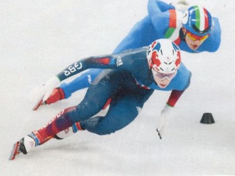 GB's Short track speed skating representative Niall Treacy