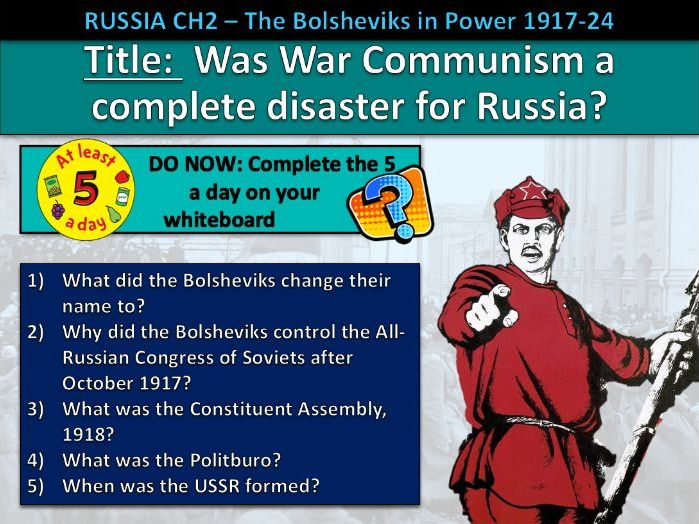 Russia and the Soviet Union Edexcel GCSE 9–1 – L7: Why Did War Communism Fail? | Key Topic 2