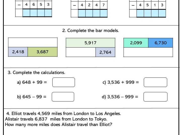 Addition and Subtraction with Exchange Core