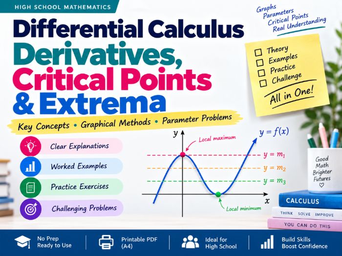 Differential Calculus: Derivatives & Extrema