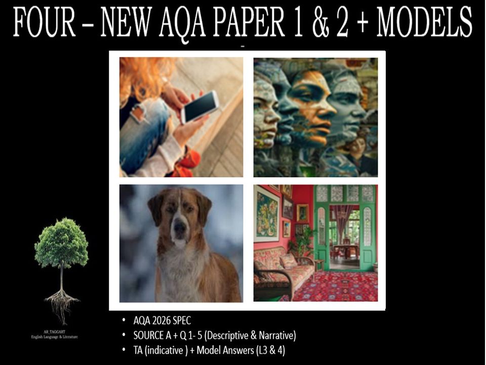 FOUR - NEW AQA PAPER 1 & 2 | 2026 FULL MOCK | MODELS