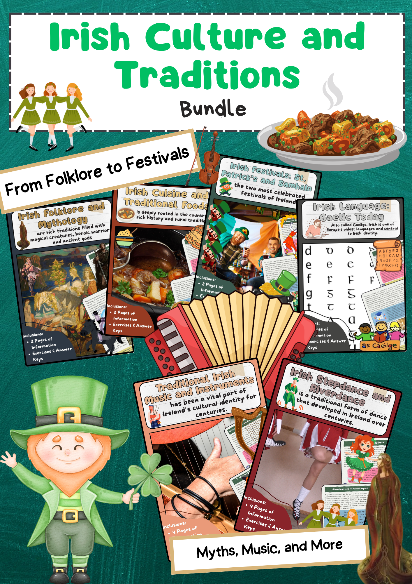 Irish Culture & Traditions – Music, Dance, Festivals, Language & More