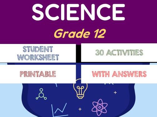 Science Revision for Grade 12