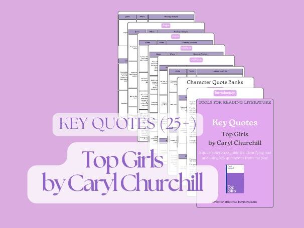 Top Girls: The Ultimate Character Quote Bank