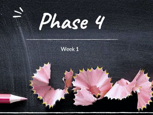 Phase 4 Phonics 2 Weeks Unit