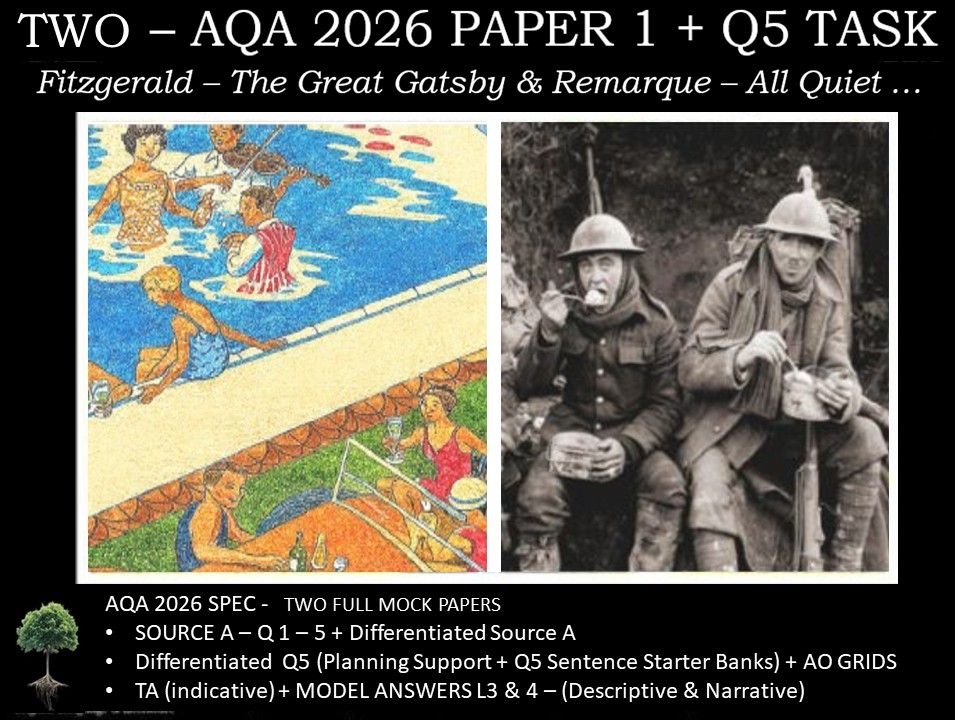 TWO - PAPER 1 | 2026 FULL MOCKS | Q5 TASKS