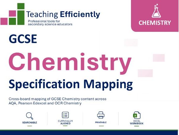 GCSE Chemistry Specification Mapping