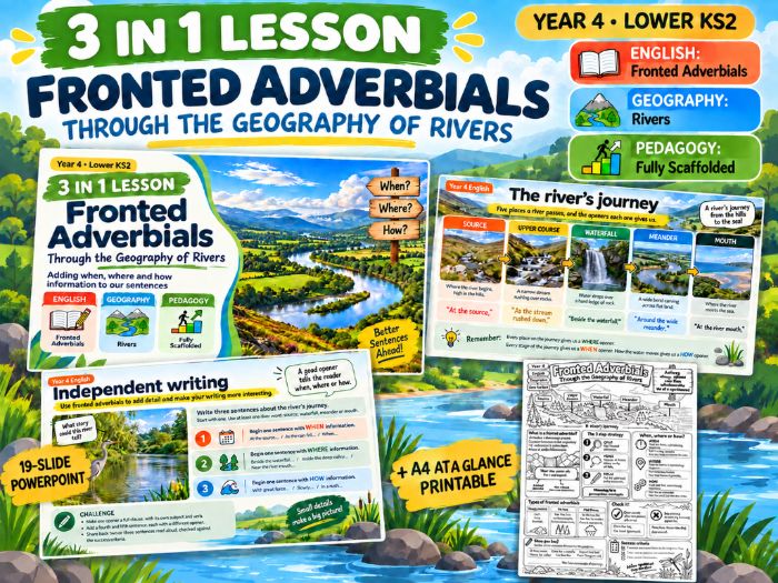 Fronted Adverbials (Rivers) Y4