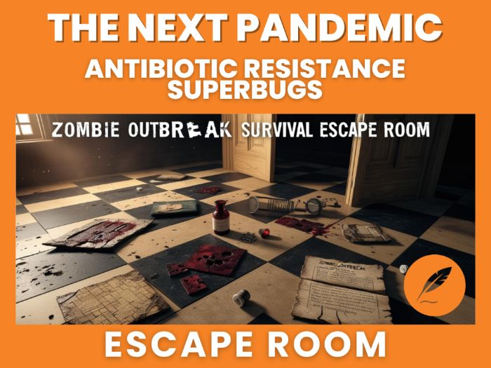 Antibiotic Resistance Escape Room: PREMIUM - Health & Infection Control (KS3/GCSE)