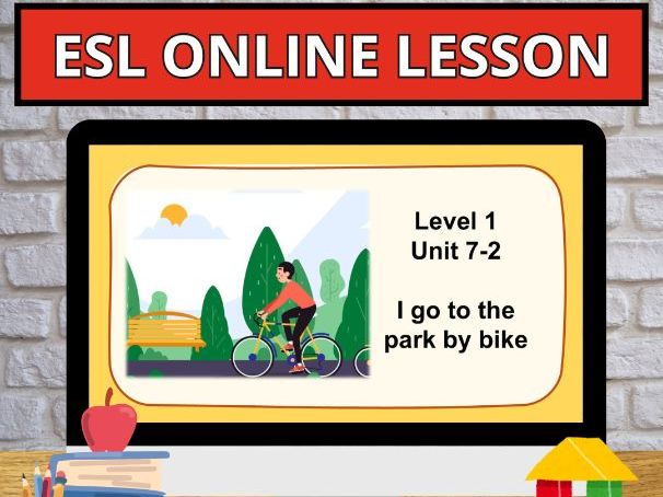 U.7-2 I go to school by bike - CITY Online English Young Curriculum POWERPOINT