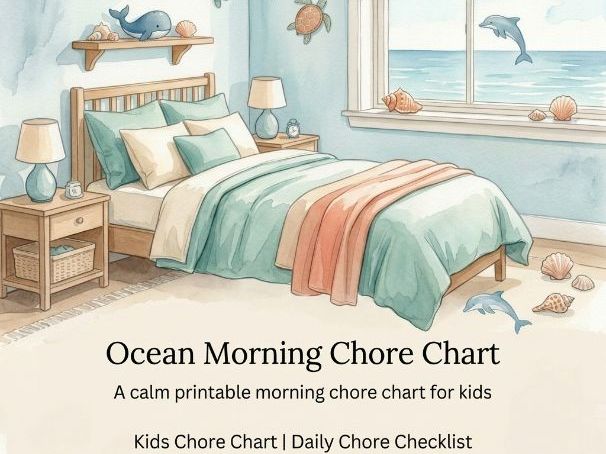 Ocean Morning Chore Chart