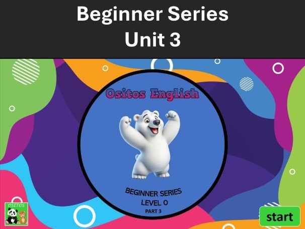 Beginner ESL Lesson: Unit 3