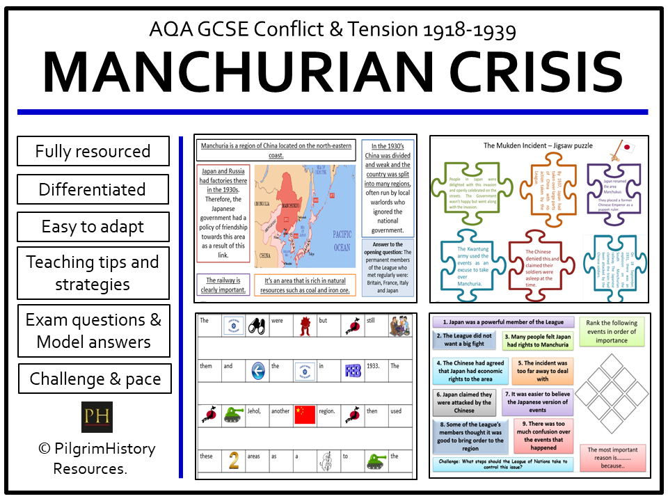 AQA GCSE Conflict & Tension: The Manchurian Crisis 1931