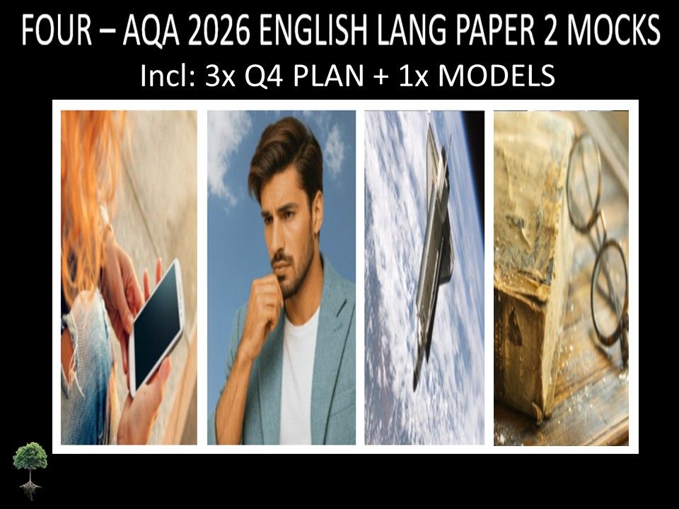FOUR - AQA PAPER 2 | 2026 FULL MOCKS | Q4 PLAN | MODELS