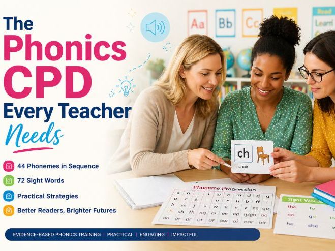 The Phonics CPD Every Teacher Needs
