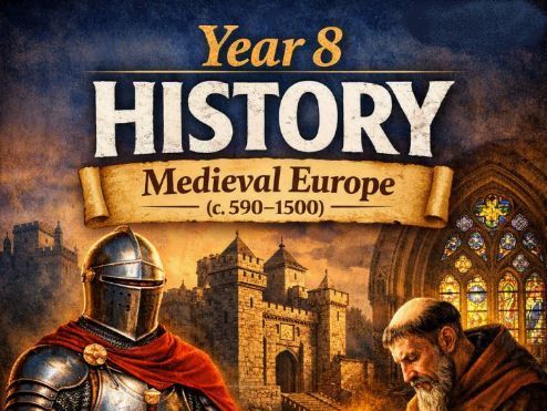 Medieval Europe – Year 8 History Full Teaching Unit (10 Weeks) Lessons & Activities