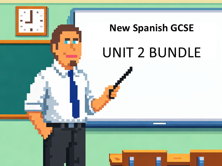 Unit 2: Healthy living and lifestyle BUNDLE (AQA New GCSE Spanish Higher Kerboodle)