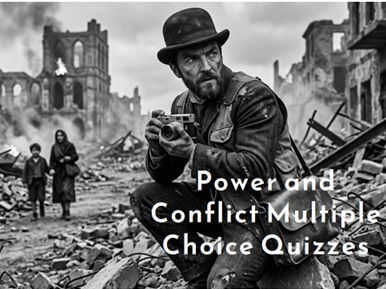 15 Power and Conflict Multiple Choice Quizzes