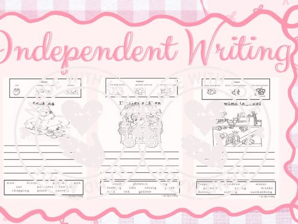 Independent Writing Booklet