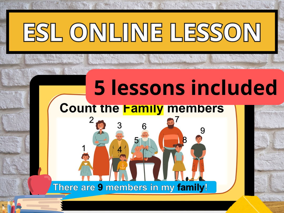Online Curriculum. English For Young Learners Unit 2: Family Digital Resources