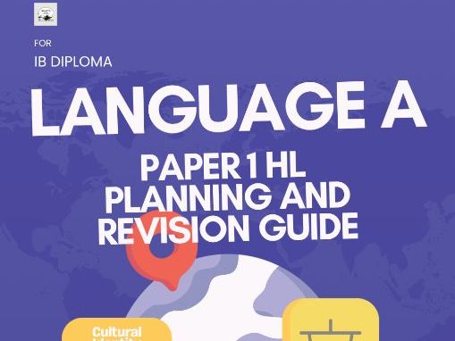 IBDP Language A Paper 1 & Paper 2 - Complete Revision Guides SL & HL