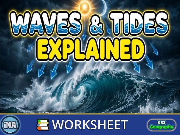 Waves and Tides - KS3 Geography Worksheet