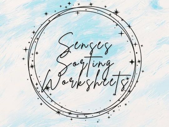 Senses Sorting Worksheets