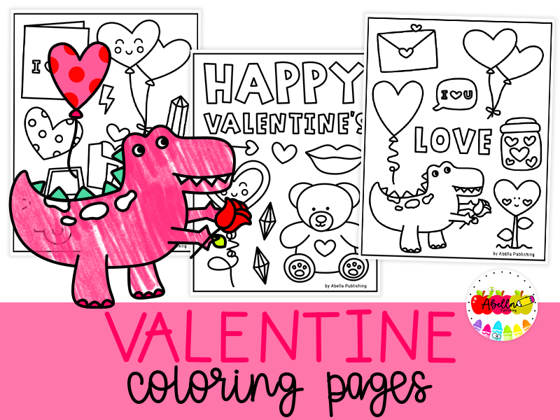 Valentine's Day Coloring Pages | February & Valentine Coloring Book for Toddlers
