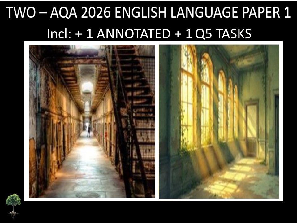TWO - AQA PAPER 1 | 2026 FULL MOCKS | ANNOTATED |  Q5 TASKS