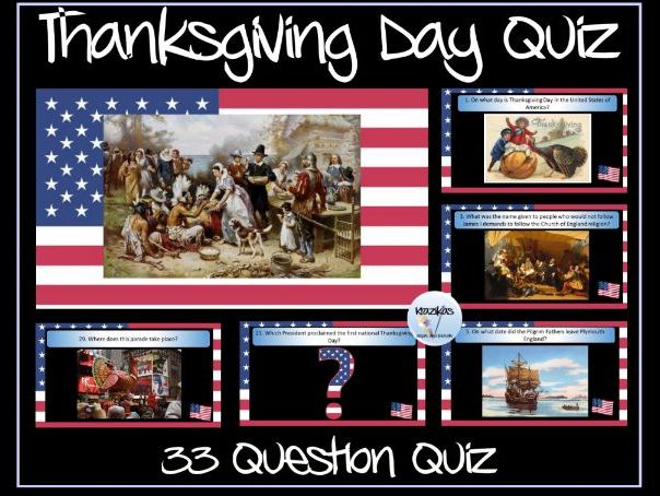 Thanksgiving Day Quiz