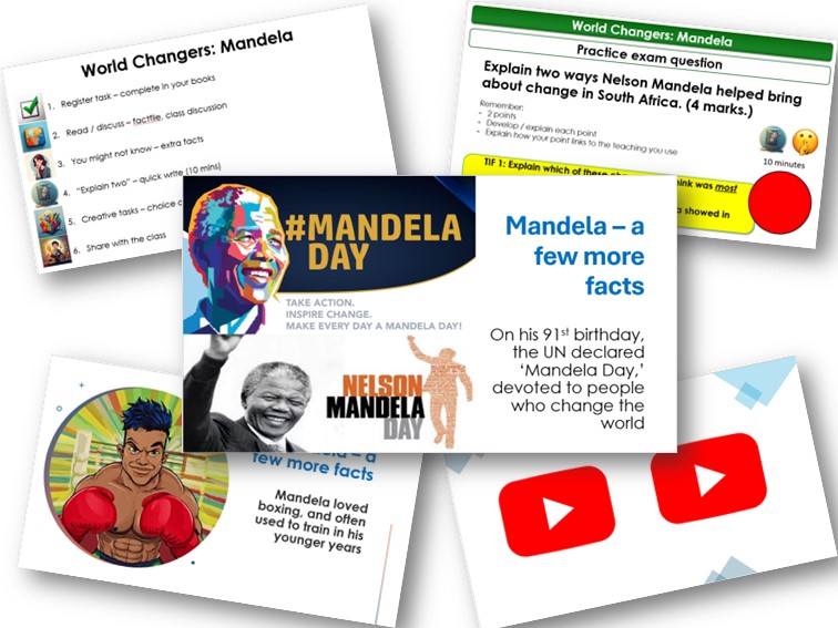 World Changers 1: Nelson Mandela