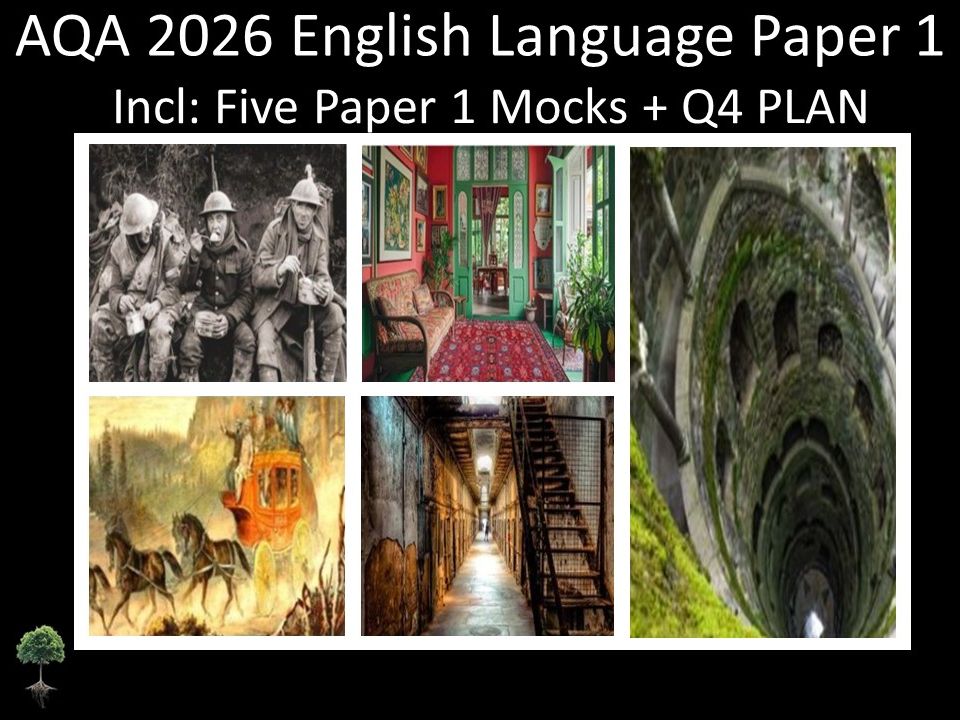 Five AQA 2026 GCSE English Language Paper 1 Mocks | Q4 Plan