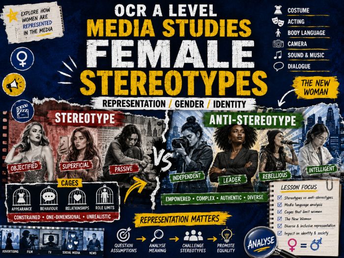 OCR A Level Female Stereotypes
