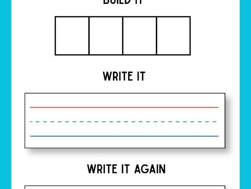 Name writing activity
