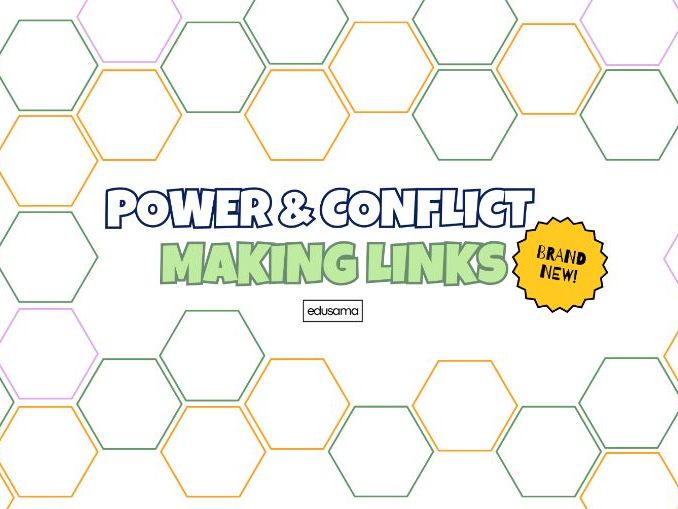 AQA Power and Conflict Poetry: Making Links