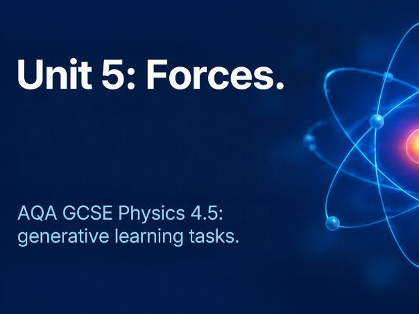 AQA GCSE Physics Unit 5 - Forces