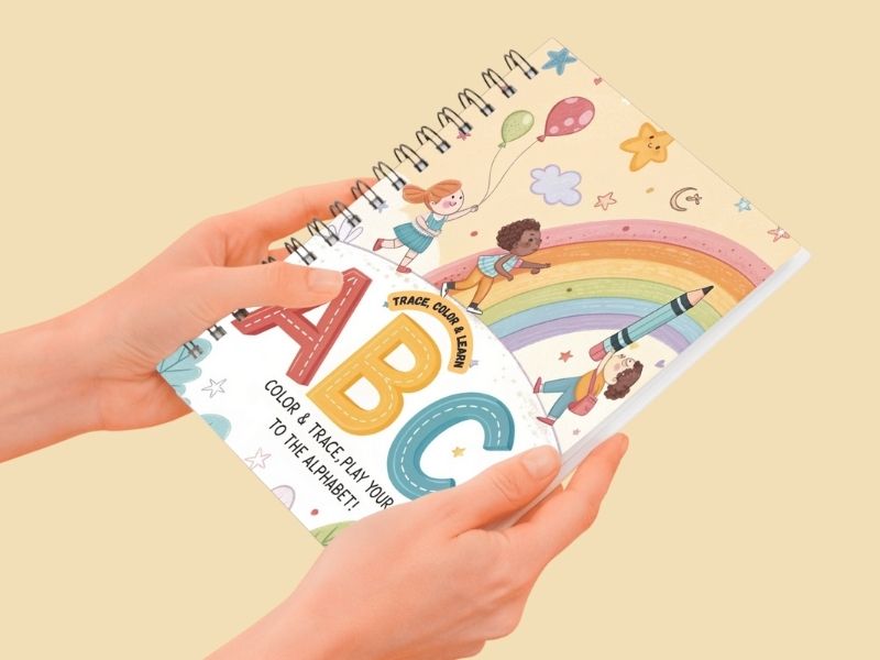 Trace, Color & Learn ABCs