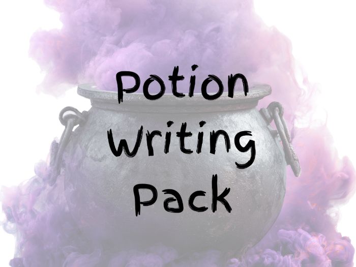 Potion Writing Activity - KS1 (Halloween Activities)